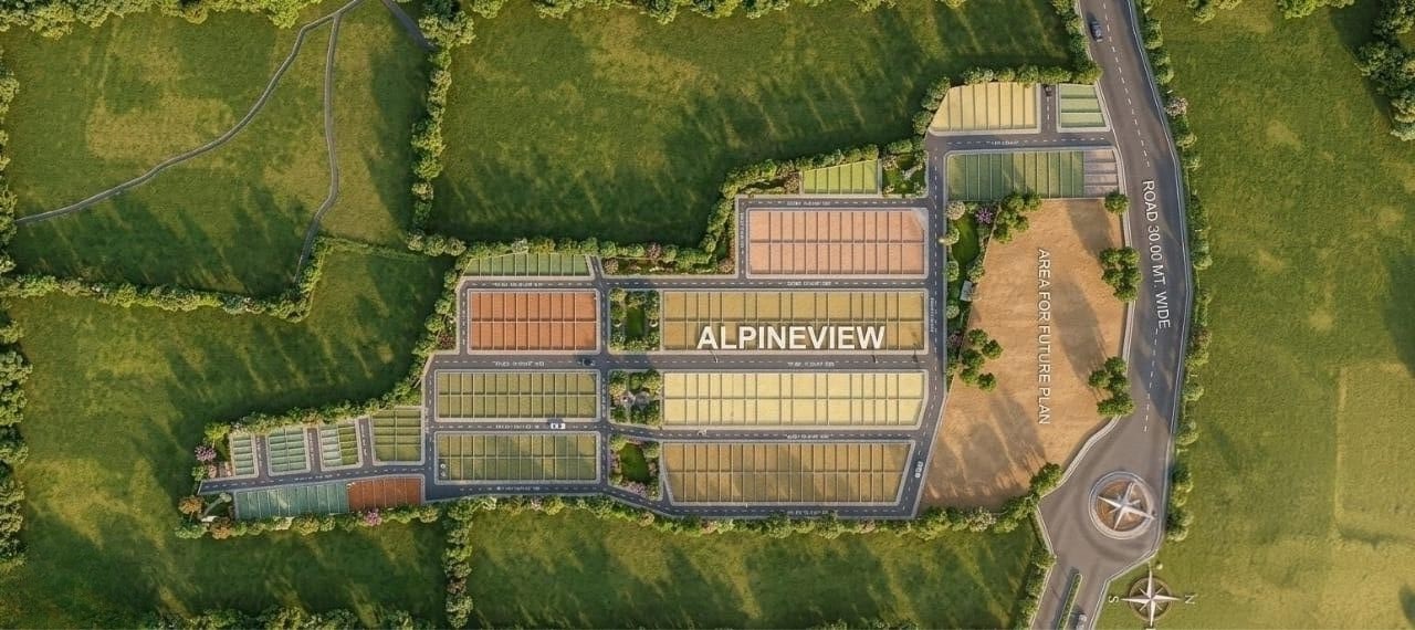 Alpine View Indore – Master Plan Layout